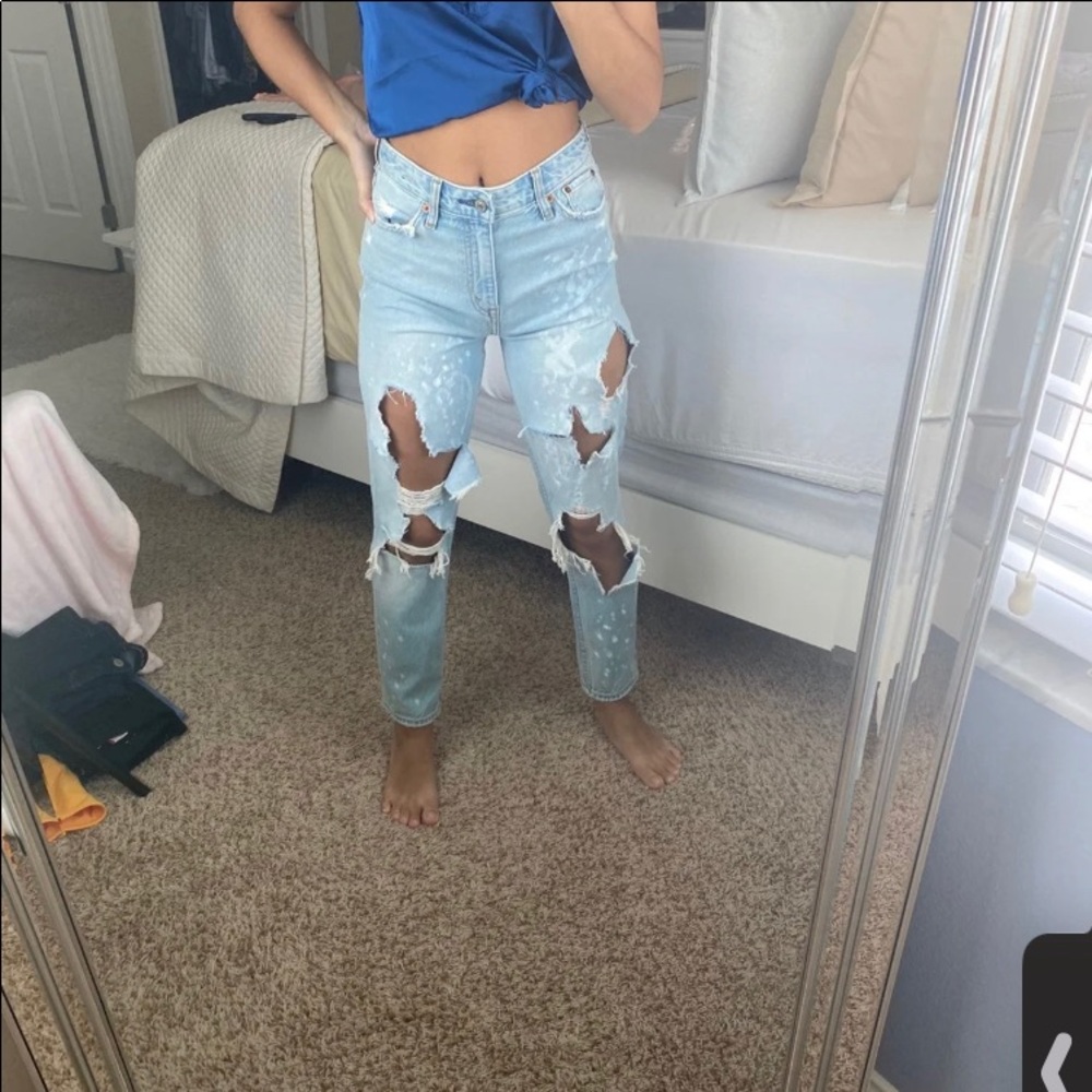 Abercombie and Fitch Girlfriend Jeans